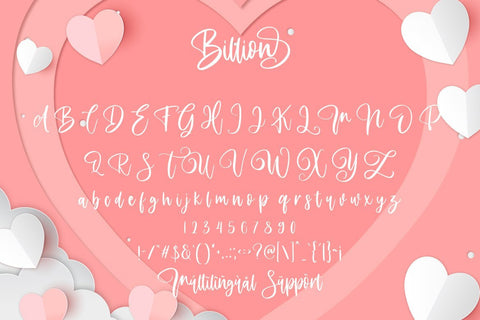 Billion Font Fallen Graphic Studio 