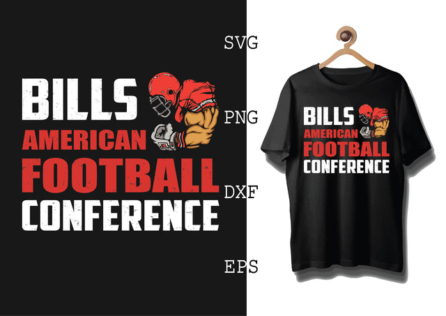 Bills American Football Conference Svg, Football Season Svg, Football Team Svg, American Football Team Svg SVG DesignTShirt 