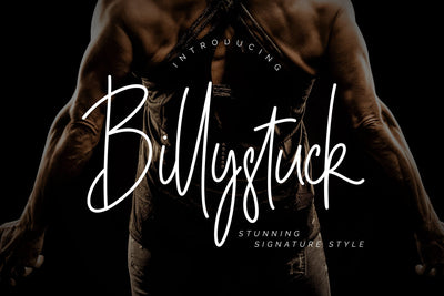 Billystuck Signature Font Creatype Studio 