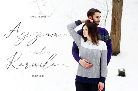 Binattiah Script Font Sulthan studio 