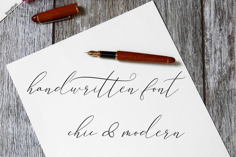 Binattiah Script Font Sulthan studio 