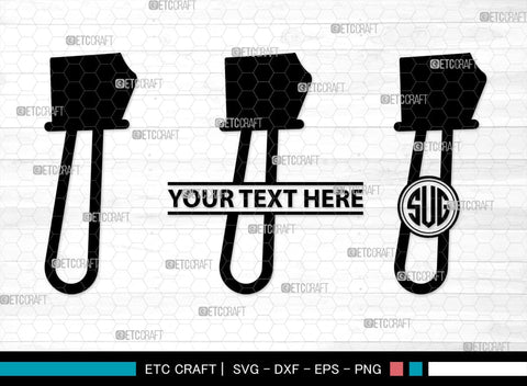 Binder Clip Monogram, Binder Clip Silhouette, Binder Clip SVG, School Supplies Svg, Work Paper Clip Svg, Paperclips Svg, Bulldog Clip Svg, SB00468 SVG ETC Craft 