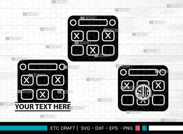 Bingo Icons Monogram, Bingo Svg, Gambling Svg, Bingos, Bingo Ball, Bingo Monogram, Icon Monogram, Svg Cut File, Dxf, Eps, Png, SVG ETC Craft 