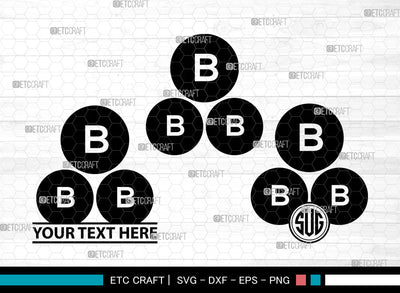 Bingo Icons Monogram, Bingo Svg, Gambling Svg, Bingos, Bingo Ball, Bingo Monogram, Icon Monogram, Svg Cut File, Dxf, Eps, Png, SVG ETC Craft 