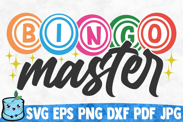 Bingo Master SVG MintyMarshmallows 
