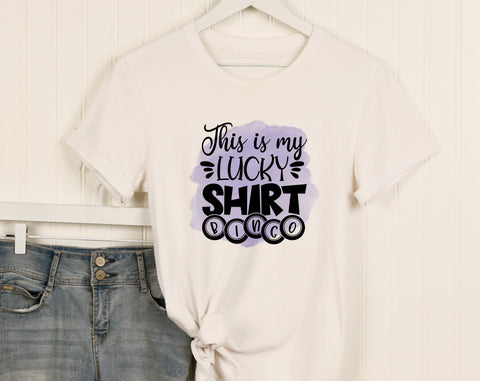 Bingo Sublimation Designs Bundle, 6 Designs, Bingo PNG Files, This Is My Lucky Shirt PNG, Bingo Is My Thingo PNG, Bingo Is My Cardio PNG Sublimation HappyDesignStudio 