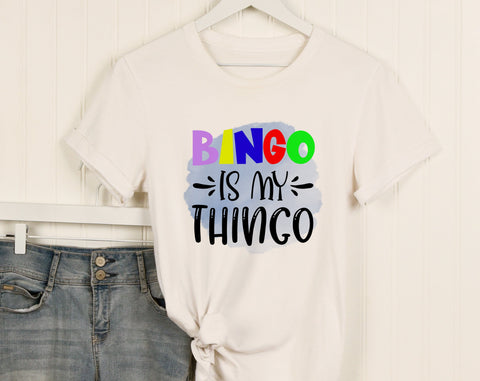 Bingo Sublimation Designs Bundle, 6 Designs, Bingo PNG Files, This Is My Lucky Shirt PNG, Bingo Is My Thingo PNG, Bingo Is My Cardio PNG Sublimation HappyDesignStudio 