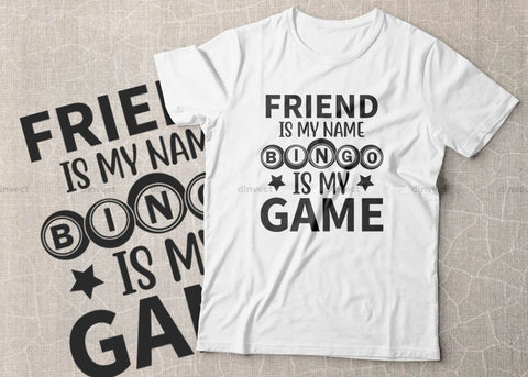 Bingo SVG, Bingo Family bundle, Bingo Family SVG, Daddy Is My Name Bingo Is My Game, Bingo cutting file, Bingo Cousin, Bingo Uncle SVG, Bingo typography, Cricut silhouette bingo SVG; gift for bingo player svg, Bingo lover svg SVG Dinvect 