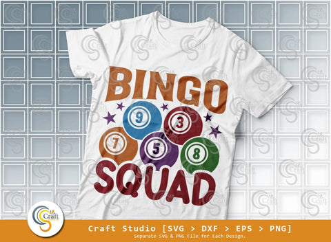 Bingo SVG Bundle, Bingo gift Svg, Bingo Games Svg, Crazy Bingo Svg, Bingo Quotes, Bingo Cutting File SVG ETC Craft 