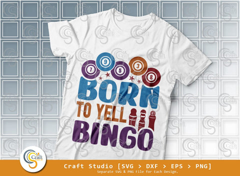 Bingo SVG Bundle, Bingo gift Svg, Bingo Games Svg, Crazy Bingo Svg, Bingo Quotes, Bingo Cutting File SVG ETC Craft 