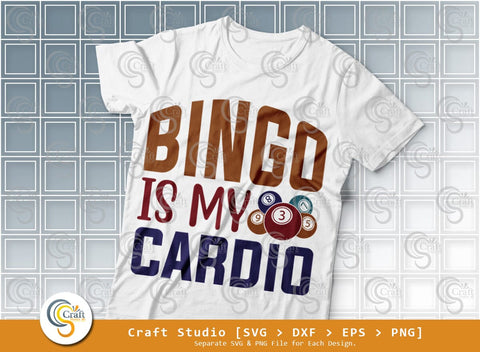 Bingo SVG Bundle, Bingo gift Svg, Bingo Games Svg, Crazy Bingo Svg, Bingo Quotes, Bingo Cutting File SVG ETC Craft 