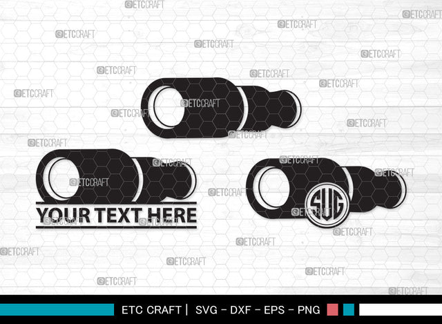 Binocular Monogram SVG | Binocular SVG | Telescope Svg | Pocket Binoculars Svg | Binocular Monogram SVG ETC Craft 