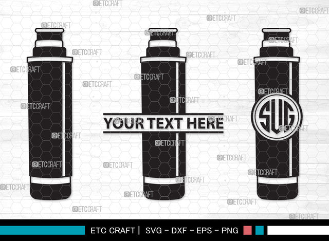 Binocular Monogram SVG | Binocular SVG | Telescope Svg | Pocket Binoculars Svg | Binocular Monogram SVG ETC Craft 