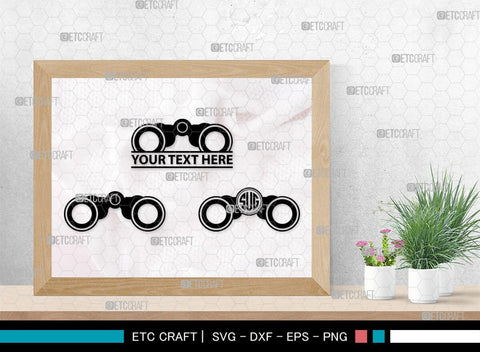 Binoculars Monogram, Binocular Silhouette, Binocular SVG, Eye Spy Svg, Watching Gear Svg, Telescope Svg, Antique Binoculars Svg, SB00469 SVG ETC Craft 
