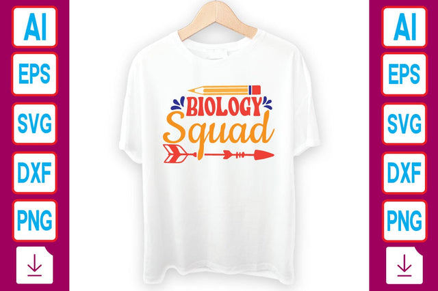 Biology Squad SVG Craftlabsvg24 