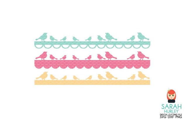 Bird Border Set SVG Sarah Hurley 