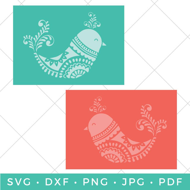 Bird Cards SVG Hey Let's Make Stuff 