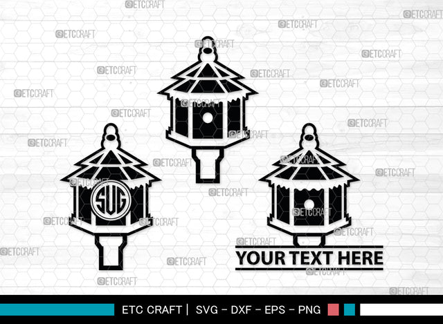Bird House Monogram, Bird House Silhouette, Bird House SVG, Nest Svg, Wildlife Svg, Bird Lover Svg, Nest House, SB00014 SVG ETC Craft 