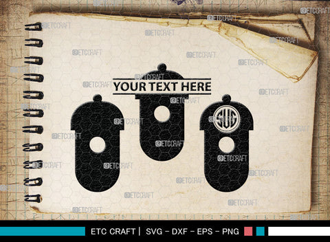 Bird House Monogram, Bird House Silhouette, Bird House SVG, Nest Svg, Wildlife Svg, Bird Lover Svg, Nest House, SB00014 SVG ETC Craft 