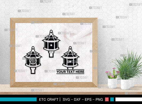 Bird House Monogram, Bird House Silhouette, Bird House SVG, Nest Svg, Wildlife Svg, Bird Lover Svg, Nest House, SB00014 SVG ETC Craft 