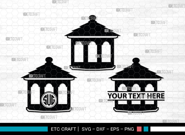 Bird House Monogram, Bird House Silhouette, Bird House SVG, Nest Svg, Wildlife Svg, Bird Lover Svg, Nest House, SB00014 SVG ETC Craft 