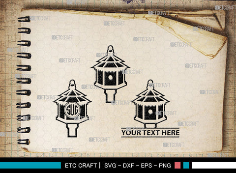 Bird House Monogram, Bird House Silhouette, Bird House SVG, Nest Svg, Wildlife Svg, Bird Lover Svg, Nest House, SB00014 SVG ETC Craft 