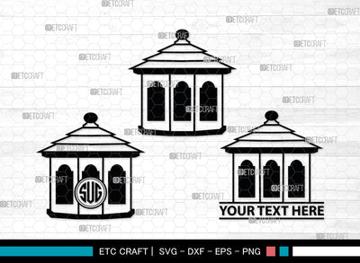 Bird House Monogram, Bird House Silhouette, Bird House SVG, Nest Svg, Wildlife Svg, Bird Lover Svg, Nest House, SB00014 SVG ETC Craft 