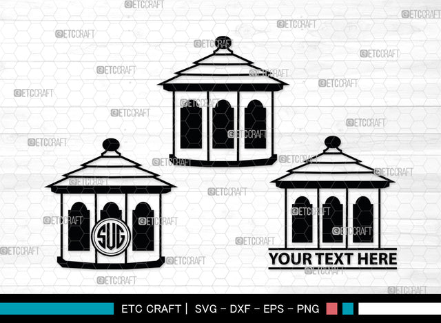 Bird House Monogram, Bird House Silhouette, Bird House SVG, Nest Svg, Wildlife Svg, Bird Lover Svg, Nest House, SB00014 SVG ETC Craft 