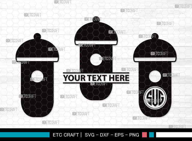 Bird House Monogram SVG | Bird Home Svg | Nesting Box Svg | Nest House Svg | Wooden Bird Houses Svg | Bird House Monogram SVG ETC Craft 