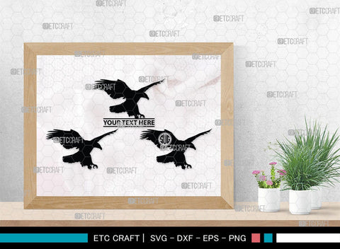 Bird Monogram, Bird Silhouette, Bird SVG, Parrot Svg, Sparrow Svg, Hummingbird Svg, SB00229 SVG ETC Craft 