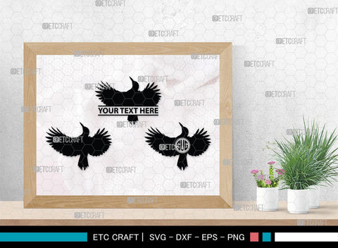 Bird Monogram, Bird Silhouette, Bird SVG, Parrot Svg, Sparrow Svg, Hummingbird Svg, SB00229 SVG ETC Craft 