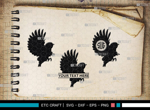 Bird Monogram, Bird Silhouette, Bird SVG, Parrot Svg, Sparrow Svg, Hummingbird Svg, SB00229 SVG ETC Craft 