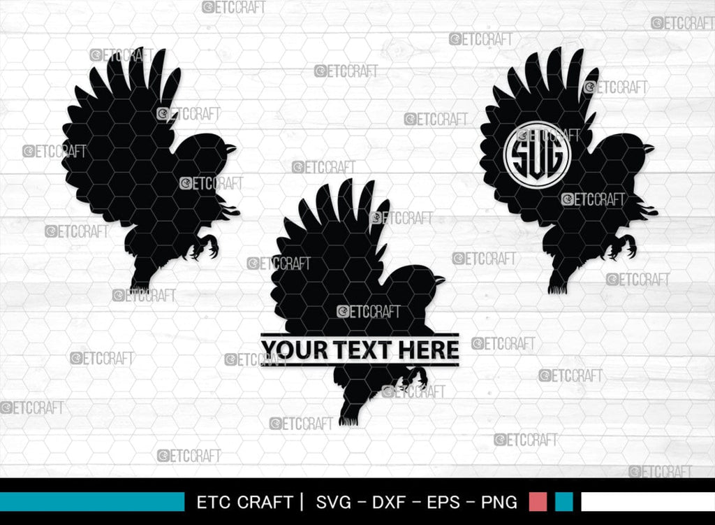 Bird Monogram Bird Monogram, Bird Silhouette, Bird SVG, Parrot Svg, Sparrow Svg ...