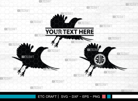 Bird Monogram, Bird Silhouette, Bird SVG, Parrot Svg, Sparrow Svg, Hummingbird Svg, SB00229 SVG ETC Craft 