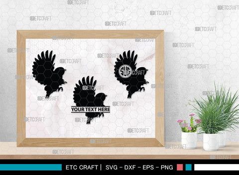 Bird Monogram, Bird Silhouette, Bird SVG, Parrot Svg, Sparrow Svg, Hummingbird Svg, SB00229 SVG ETC Craft 