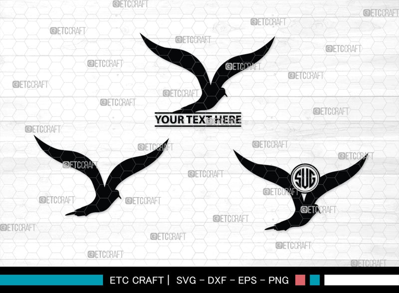 Bird Monogram, Bird Silhouette, Bird SVG, Parrot Svg, Sparrow Svg, Hummingbird Svg, SB00229 SVG ETC Craft 