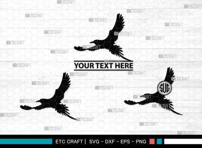 Bird Monogram, Bird Silhouette, Bird SVG, Parrot Svg, Sparrow Svg, Hummingbird Svg, SB00229 SVG ETC Craft 