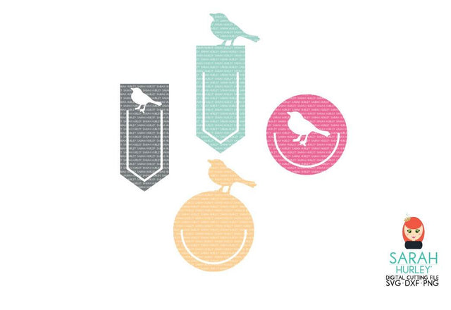 Bird Paperclip Set SVG Sarah Hurley 
