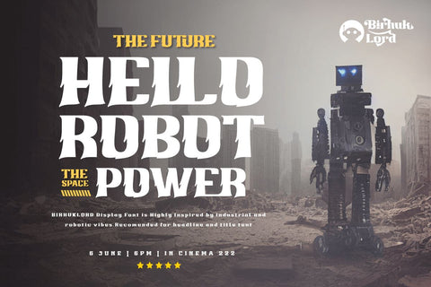 Birhuk Lord | Display Hero Font Font twinletter 