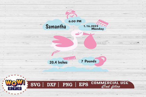 Birth announcement svg,welcome to the world svg,birth stats svg,baby shower gift,baby shower svg,birth announcement template,files for cricut,svg files,files for silhouette,png design,cut files,cricut svg,silhouette studio,cameo file SVG Wowsvgstudio 