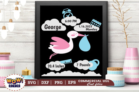 Birth announcement svg,welcome to the world svg,birth stats svg,baby shower gift,baby shower svg,birth announcement template,files for cricut,svg files,files for silhouette,png design,cut files,cricut svg,silhouette studio,cameo file SVG Wowsvgstudio 