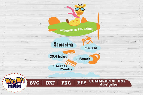 Birth announcement svg,welcome to the world svg,birth stats svg,baby shower gift,baby shower svg,birth announcement template,files for cricut,svg files,files for silhouette,png design,cut files,cricut svg,silhouette studio,cameo file SVG Wowsvgstudio 