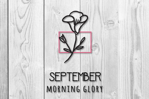 Birth Flower Hand Drawn Svg SVG dadan_pm 