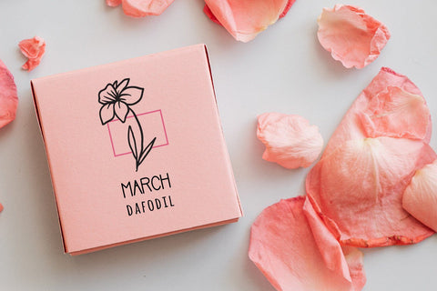 Birth Flower Hand Drawn Svg SVG dadan_pm 