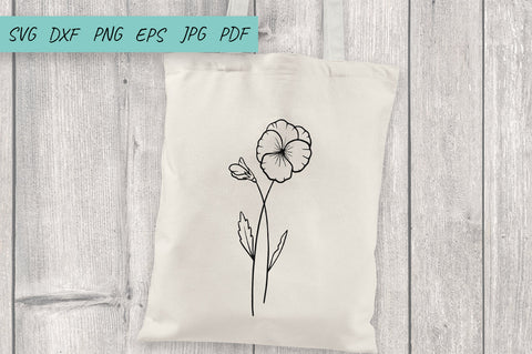 Birth month flowers SVG bundle | Clipart floral graphic SVG Irina Ostapenko 