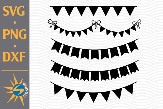 Birthday Banner SVG, PNG, DXF Digital Files Include SVG SVGStoreShop 