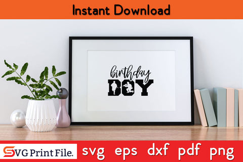 Birthday Boy Army Party Military Party Supplies Camo Svg PNG Cutting File SVG SVG Print File 