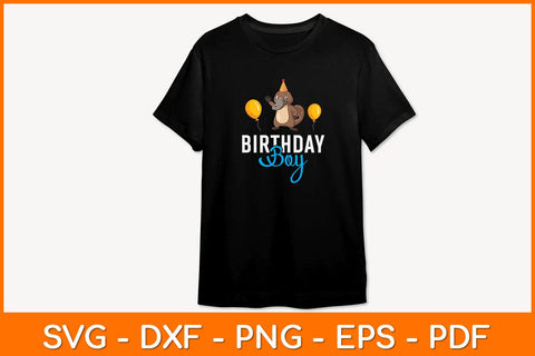 Birthday Boy Funny Platypus Svg Design SVG artprintfile 