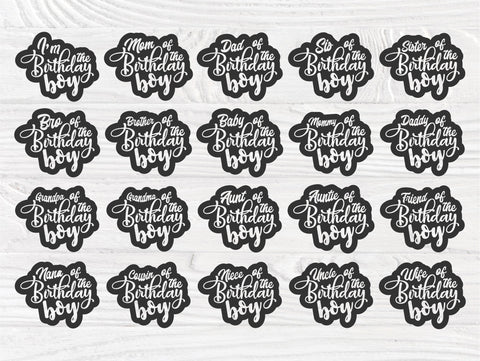 Birthday Boy SVG, Birthday Shirt Designs, Family SVG TonisArtStudio 
