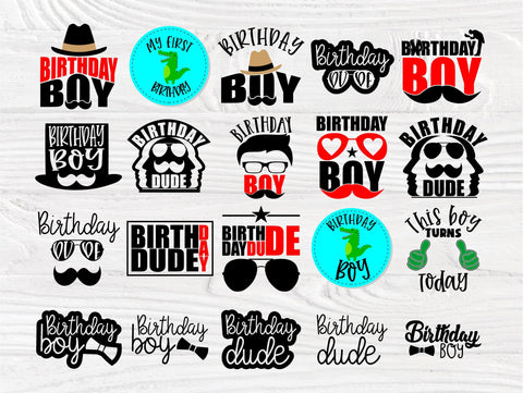 Birthday Boy SVG, Birthday Shirt Svg Cut Files SVG TonisArtStudio 